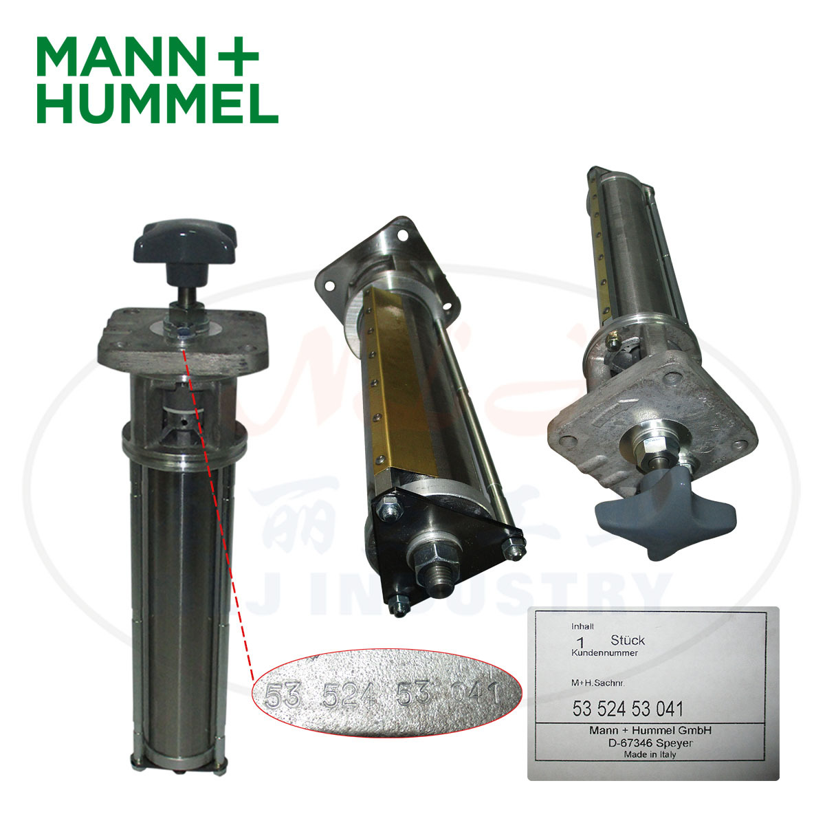 5352453041缝隙式过滤器滤芯MANN+HUMMEL曼胡默尔