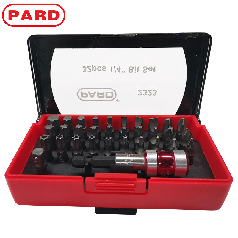 PARD正品32件套旋具批头套装十字一字花型星型内六角螺丝刀头