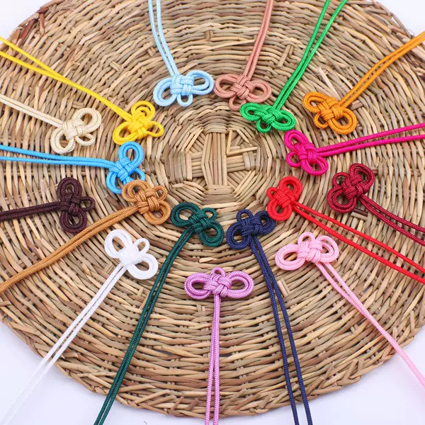 Yu Shou Knot Woven Sling Sachet Chinese Knot Ping An Fu Bag DIY Ribbon Knot Source Factory Wholesale Outlet