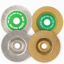 金刚砂玻璃切片 金刚石玻璃磨片 瓷砖打磨抛光磨盘银金色切割片