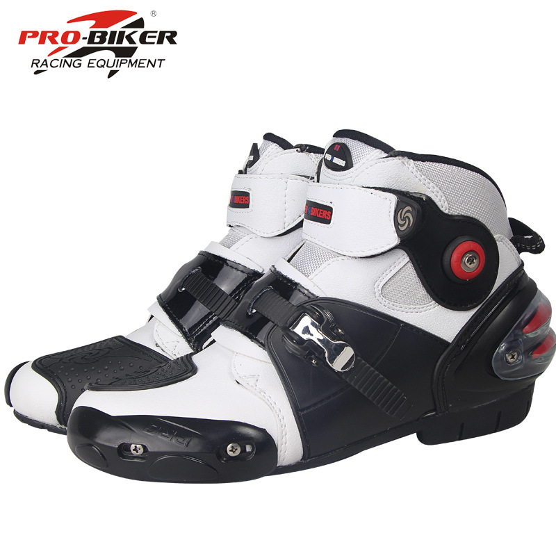 Motorcycle Riding Shoes Men's Four Seasons Anti-fall Anti-collision Warm Boots Summer Racing Boots Winter Motorcycle Rider Shoes
