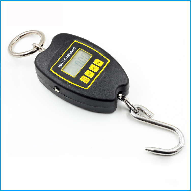 厂家直销电子秤 手提秤200KG 带尺吊钩称 工业手提电子秤电子吊秤