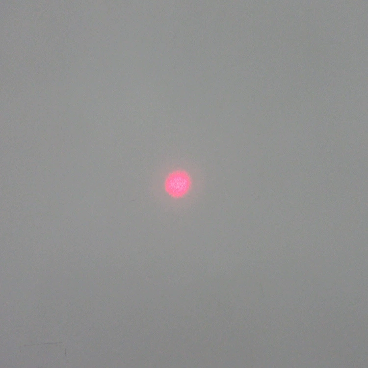 Solid circle homogenization effect 0.92 degree/1.46 degree/1.48 degree laser red light module scientific research experiment positioning