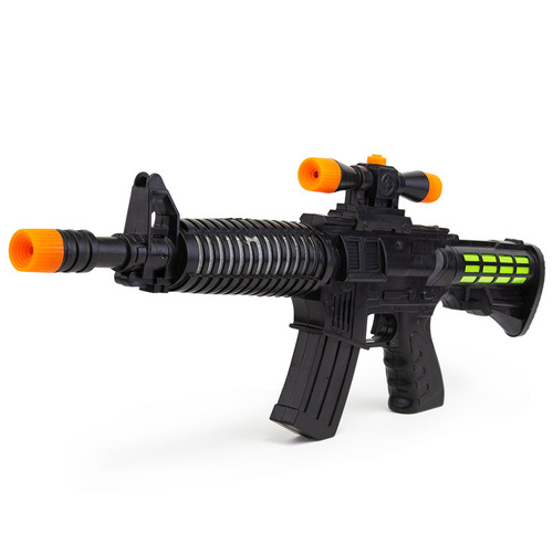 Large electric children's submachine gun toy music sound toy gun light model toys street stall hot sale wholesale