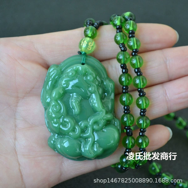 Dark green single Pixiu