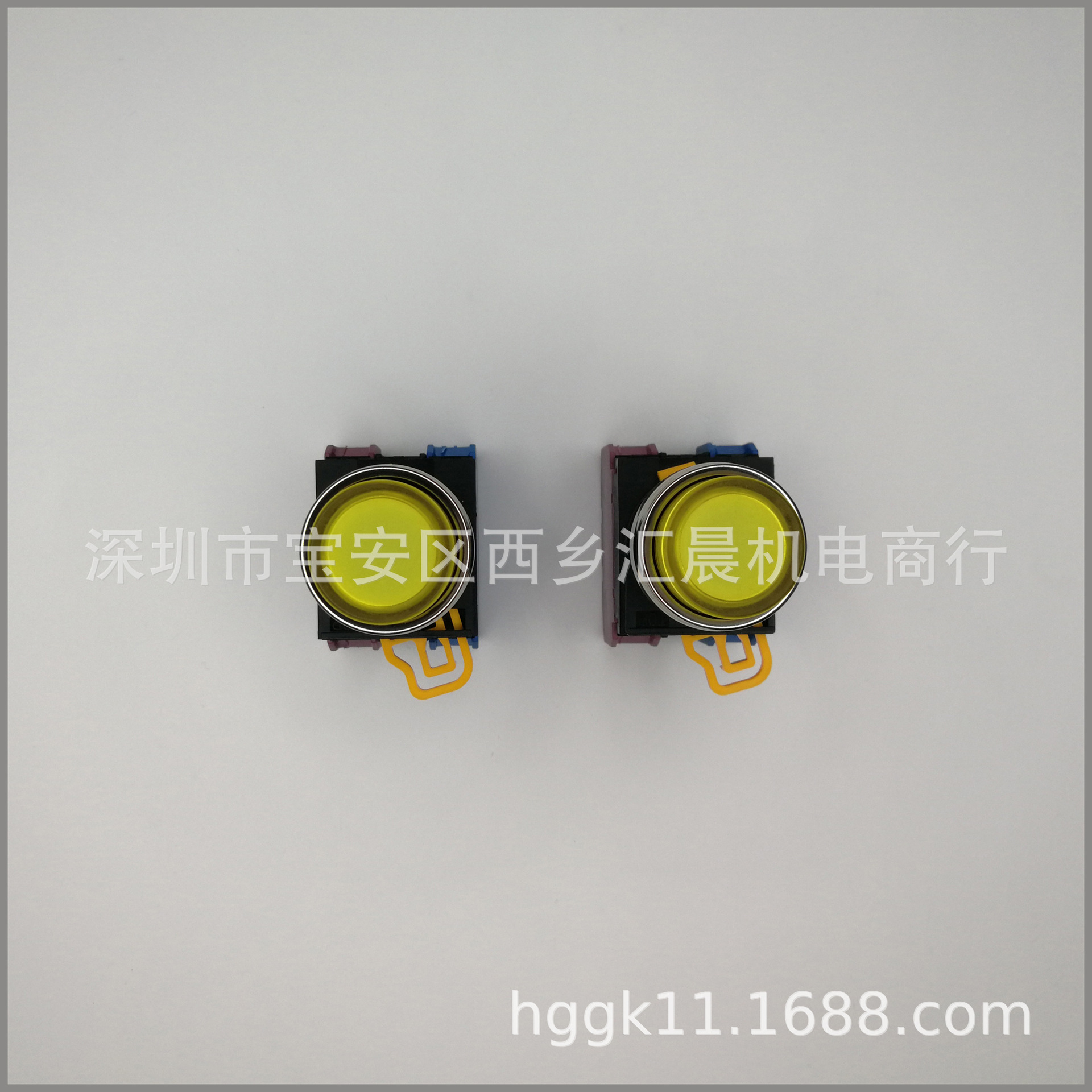 IDEC和泉按钮开关YW4L-A2E10Q0Y自锁按钮 交替按钮