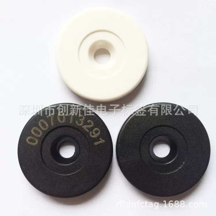 NFC巡检标签,保安巡逻打卡器 RFID电子巡更系统,RFID信息纽扣标签