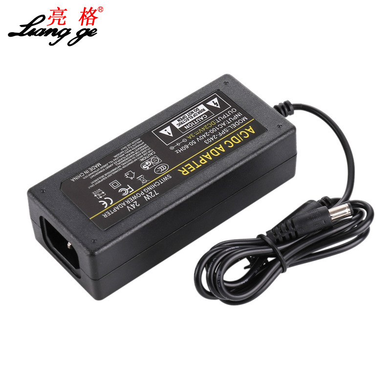Factory Direct Sales 24V Power Adapter 2A3A4A5A Monitoring Dc Regulated Power Supply Water Purification Water Pump Printer