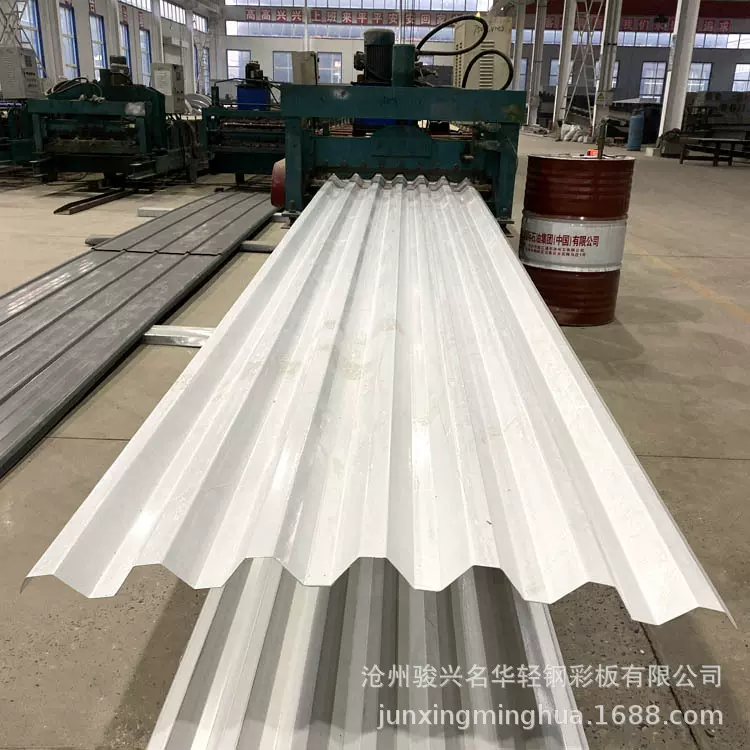 供应工地围挡彩钢瓦 YX35-125-750屋面彩钢瓦 建筑波浪彩钢瓦楞板