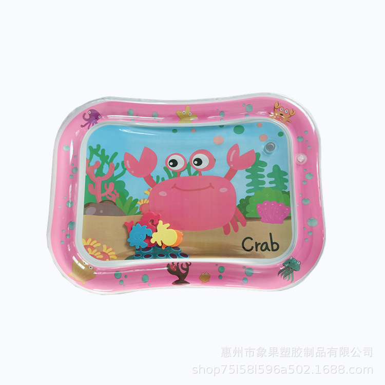 Las almohadillas de agua para bebés guían a los bebés a aprender a gatear las almohadillas de inyección de agua CPC no contiene BPA, inspección completa de inflado de fábrica transfronteriza