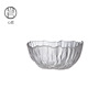 Heart craftsman glacier plate ins, wind -style creative vegetable dish bowl combination home dining plates Phnom Penh leader -free heat -resistant glass