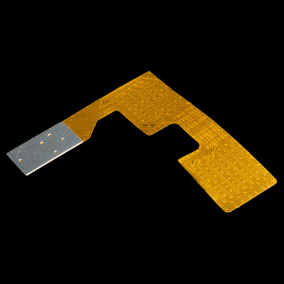 钢片FPC补强、沉金双面挠性PCB排线  精密FPC柔性线路板|ru