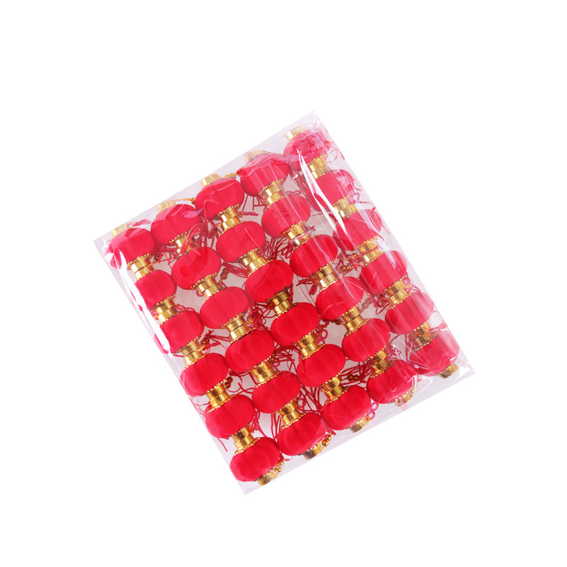 Cubo de bendición grande rojo Año Nuevo Cubo de abrazo festivo Sauce de plata arreglo floral cubo flor material de embalaje floristería Festival envoltura de flores