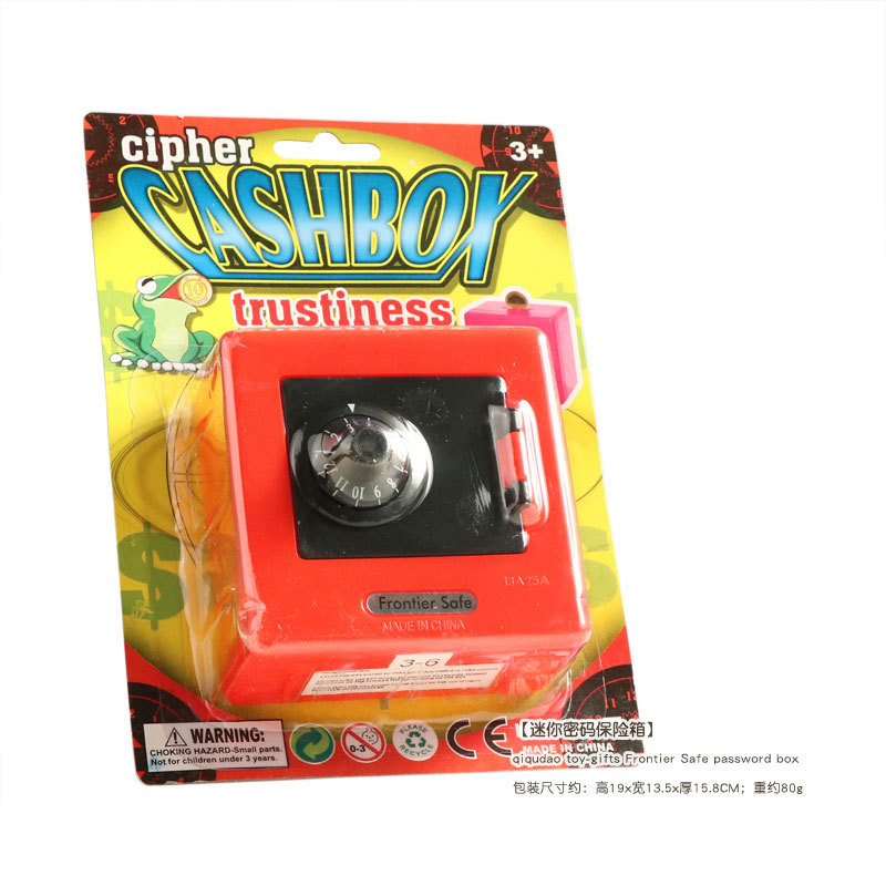 No. 6 Password Sales Box Money Box Plastic Children Password Save…