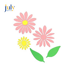 scrapbook DIY刀模碳鋼刀模兒童DIY壓花刀模切割版菊花