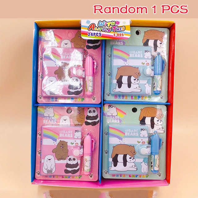 Cuaderno de tres osos con bolígrafo