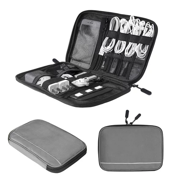 Factory Wholesale New Multifunctional Tablet Digital Cosmetics Bag Mobile Phone Travel Computer Charging Data Cable Cosmetics Bag