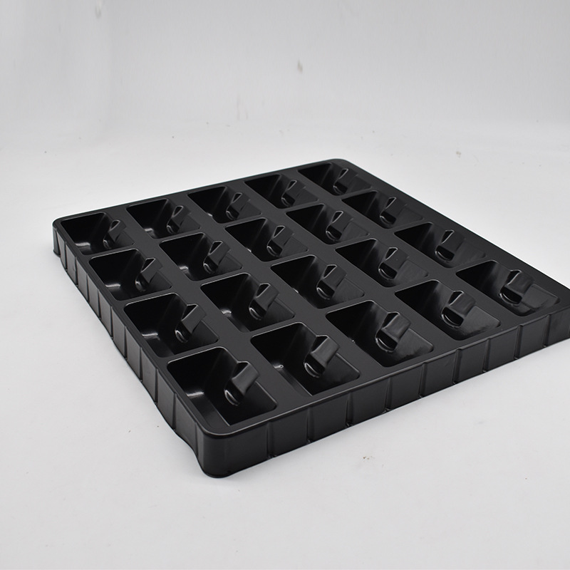 供应PVC盒吸塑托盘包装盒PS电子元器件周转托盘包装 厂家按需制造