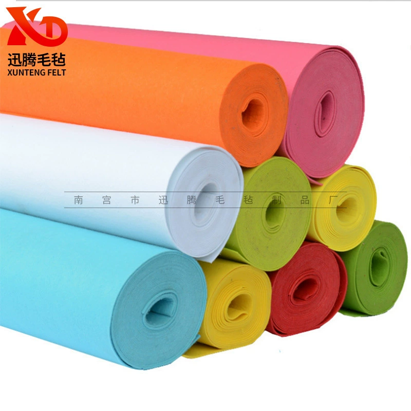 Звукоизоляция декоративный настенный клей цветной войлок ручной работы DIY сумки для детского сада цветной войлочный нетканый