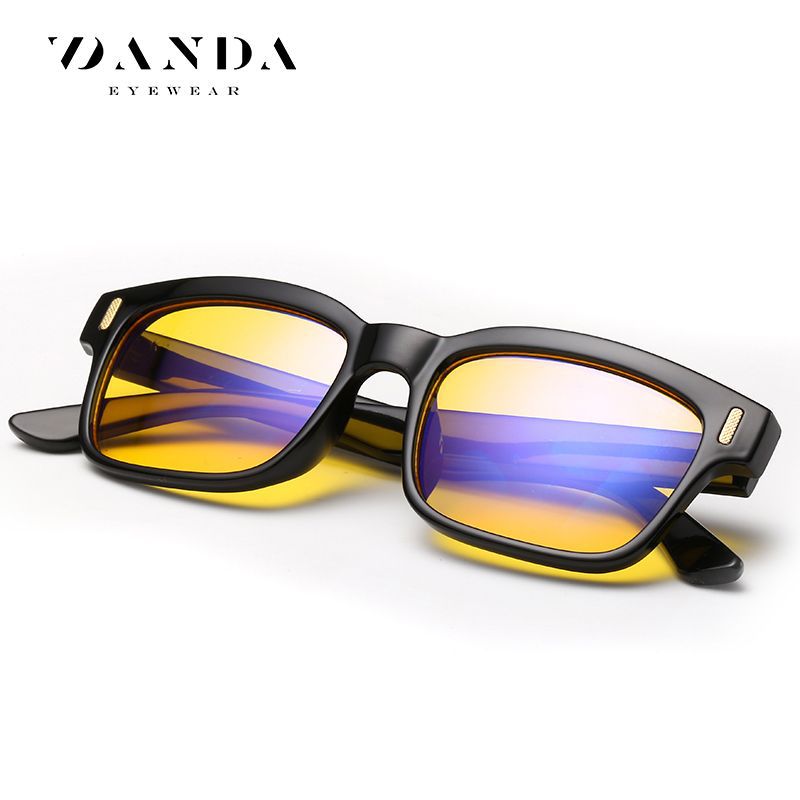 【H8084】Gafas anti-luz azul al por mayor de fábrica, estilo coreano, gafas protectoras para hombres y mujeres, gafas para computadora, visión nocturna