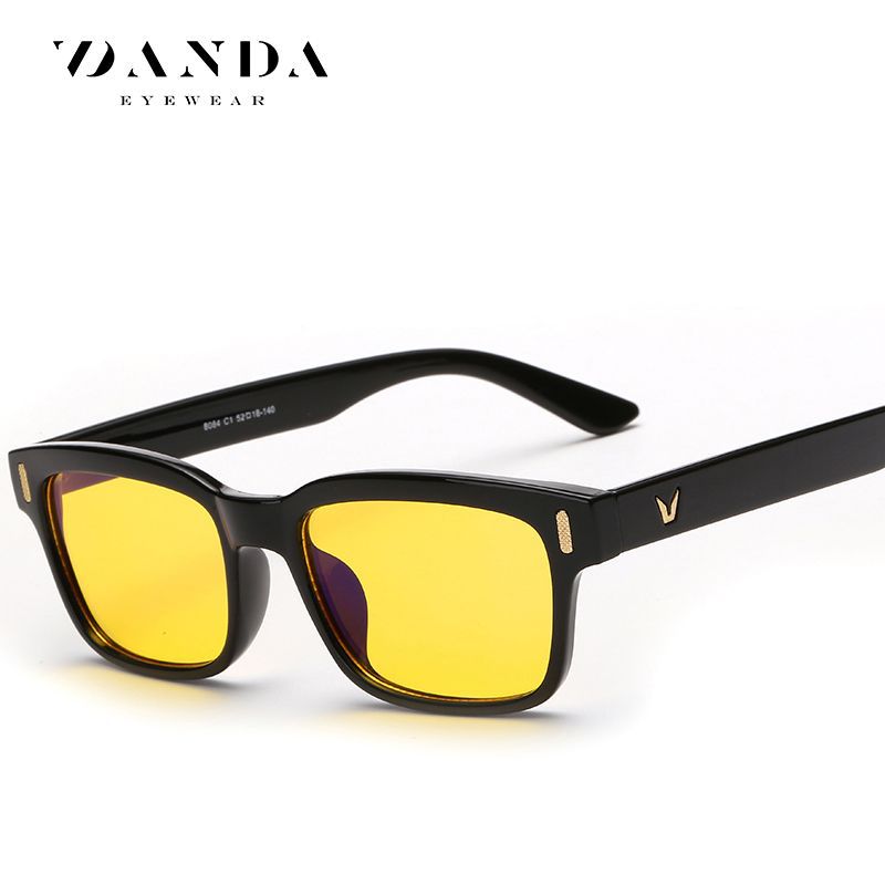 【H8084】Gafas anti-luz azul al por mayor de fábrica, estilo coreano, gafas protectoras para hombres y mujeres, gafas para computadora, visión nocturna