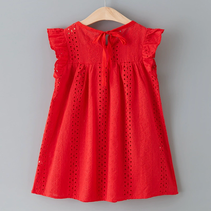 Summer colored dress, city style, children's clothing