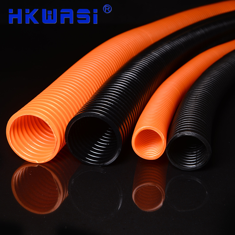 PE波纹管 AD7~AD54.5开口波纹管 HKWASI 塑料波纹管汽车线束浪管