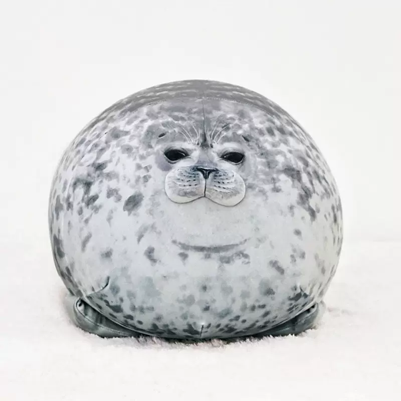 Плюшевый подголовник дляSeal, мягкая короткопушистая подушка, 30/40/60/80 см, наполнитель из 3D-по-носу хлопка