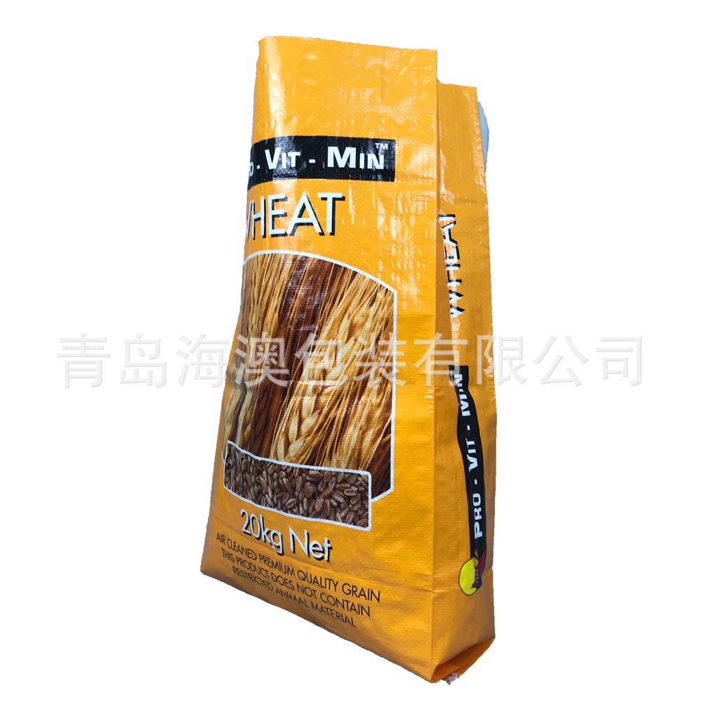 覆膜防水彩印大米编织袋  白色编织袋  聚丙烯袋子编织袋 多种规