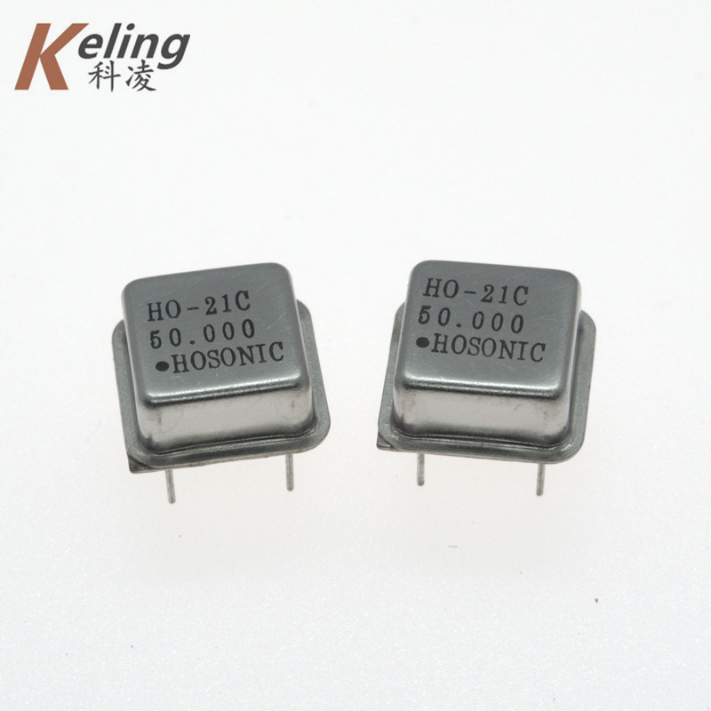 晶体振荡器 正方形 半尺寸 50.000 50MHZ 50M 3.3V 5V 有源晶振