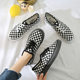 Black and white plaid series canvas shoes classic checkerboard 703,5 501,708,756