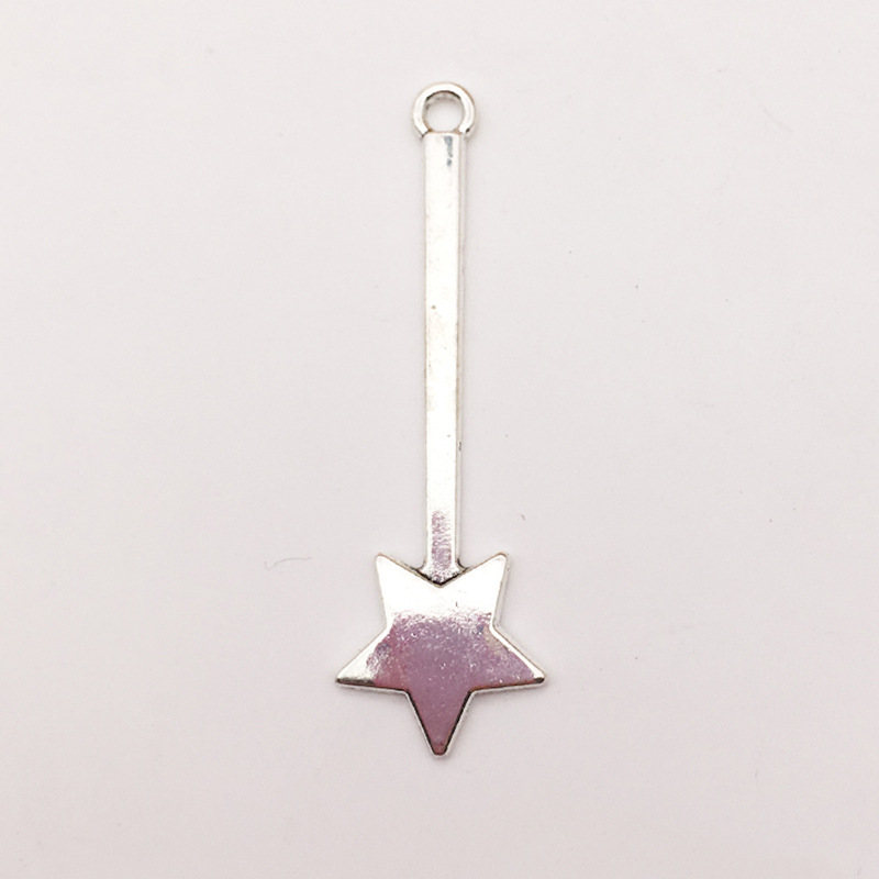 Accesorios de la joyeria DIY Hollow Star Luna sol meteoro aleacion joyeria colgante pendientes pulsera colgante