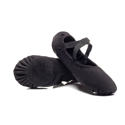 Stretch fabric dance shoes for women, soft soles, children's exercises, adult preschool teachers' body art exams, camel color ballet cat claw shoes