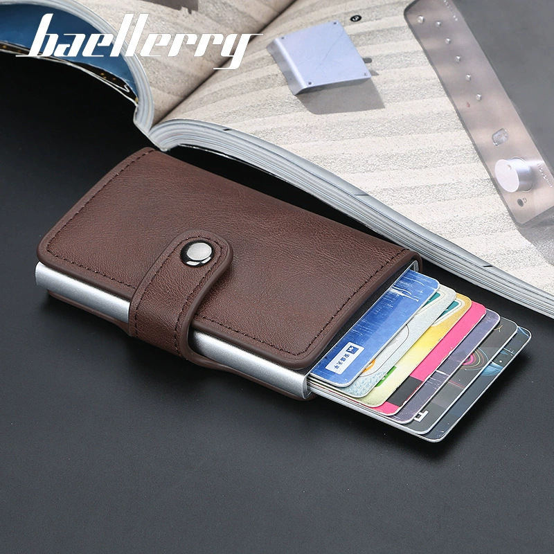 Антимагнитный держатель для карт Baellerry Retro, европейский стиль, оптовая продажа