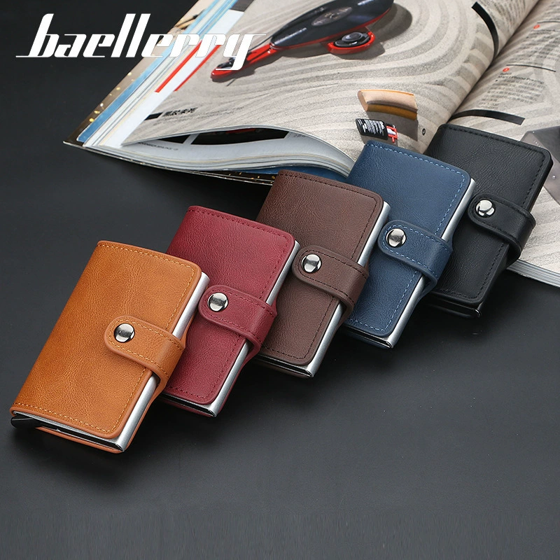 Антимагнитный держатель для карт Baellerry Retro, европейский стиль, оптовая продажа