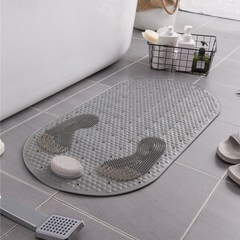 Multifunctional household footstone bathroom non-slip mat bathroom floor mat toilet foot mat suction cup shower room floor mat