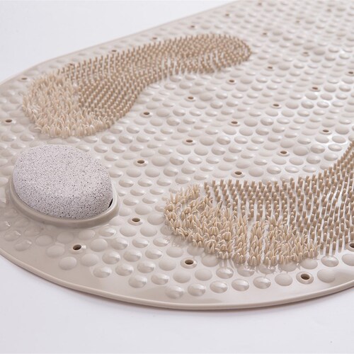 Multifunctional household footstone bathroom non-slip mat bathroom floor mat toilet foot mat suction cup shower room floor mat