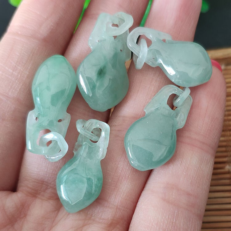Jade Vase Parts, Basan Jade Light Green Ring Vase, Earring Bracelet Handmade Jewelry Accessories Jade Vase Parts, Basan Jade Light Green Ring Vase, Earring Bracelet Handmade Jewelry Accessories