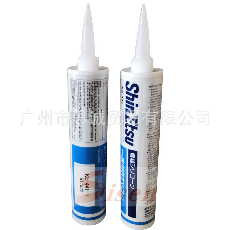 原厂代理ShinEtsu信越KE-441R红色耐高温密封胶防水绝缘固定胶