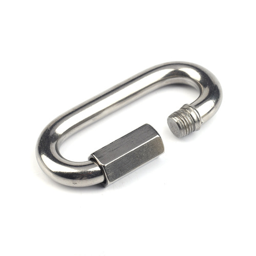 Qitong 304 stainless steel quick connect ring, connecting ring, track buckle, chain buckle, lock buckle