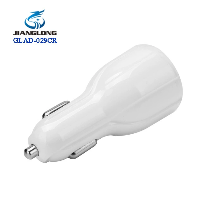 Автодинамическая зарядка 5В2.1A USB кросс-бортной двойной порт зарядное устройство для автомобиля для мобильного телефона один к двум умная зарядка экспорт продукции