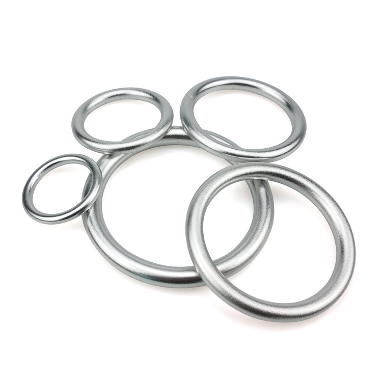 Anillo de Conexión Metálico de Aleación de Aluminio Ajustable para Arneses de Perros y Bolsos