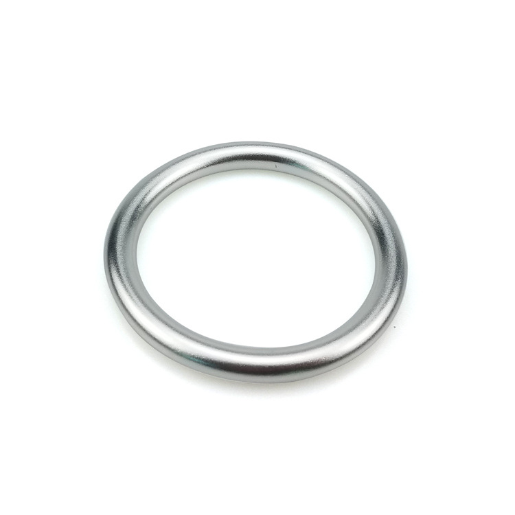Anillo de Conexión Metálico de Aleación de Aluminio Ajustable para Arneses de Perros y Bolsos