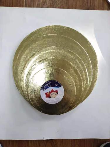 Wholesale Manufacturer 1.2cm Thick Square and Round Honeycomb Paper Cake Base Pads Trays Baking Supplies