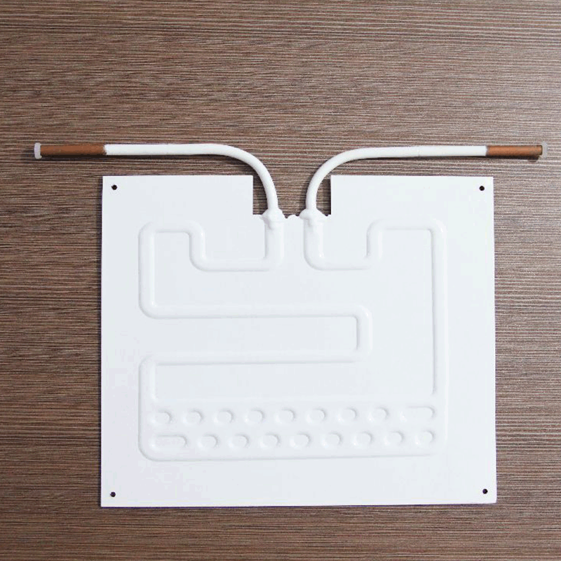 双管吹胀式冰箱蒸发板蒸发器 冷柜饮水机蒸发器 机箱散热板冷凝器