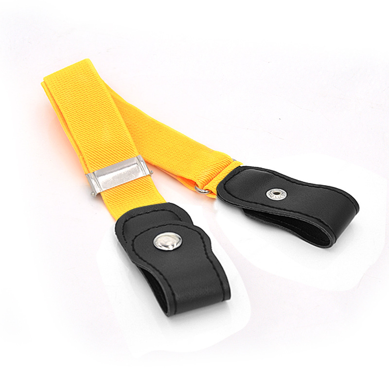 Cinturón para niños cinturón elástico para bebés niños y niñas pantalones elásticos cinturón pantalones anti-caída para niños con botón a presión en stock