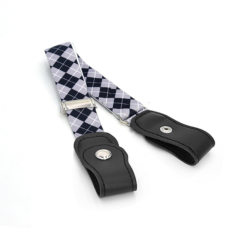 Cinturón para niños cinturón elástico para bebés niños y niñas pantalones elásticos cinturón pantalones anti-caída para niños con botón a presión en stock