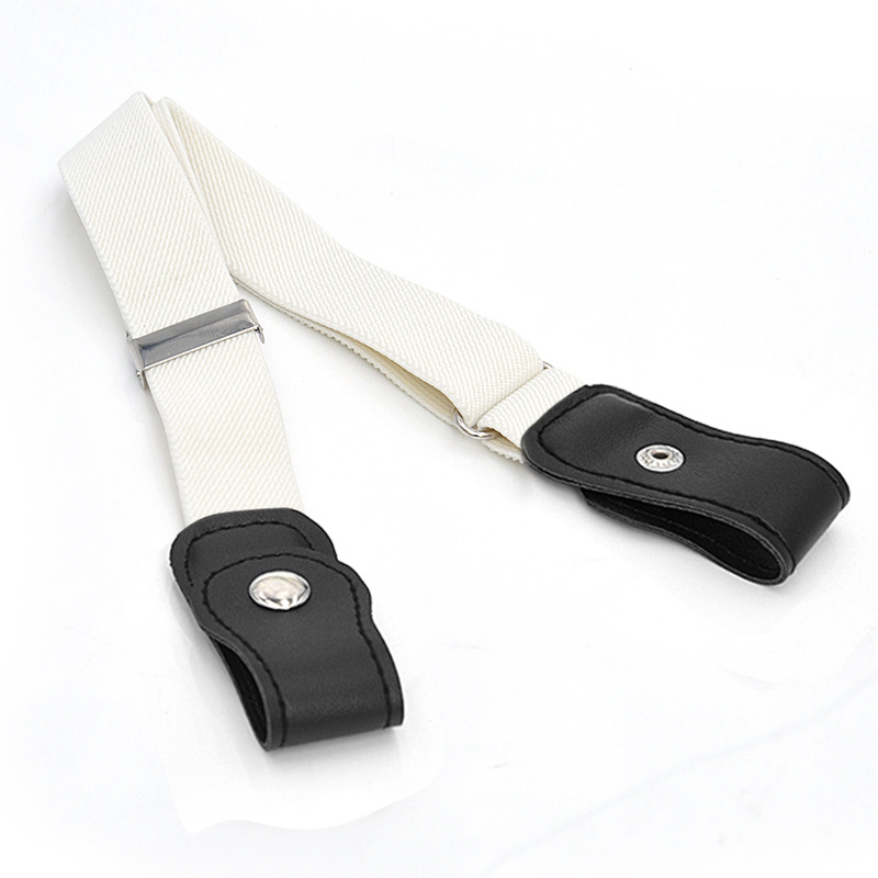 Cinturón para niños cinturón elástico para bebés niños y niñas pantalones elásticos cinturón pantalones anti-caída para niños con botón a presión en stock