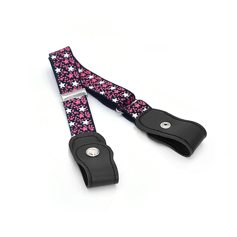 Cinturón para niños cinturón elástico para bebés niños y niñas pantalones elásticos cinturón pantalones anti-caída para niños con botón a presión en stock