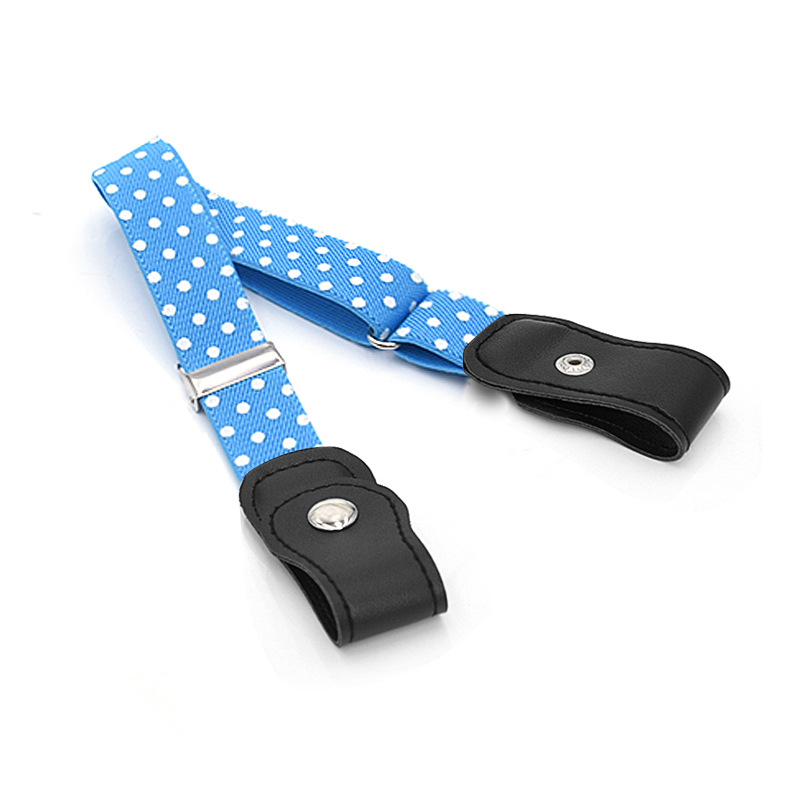 Cinturón para niños cinturón elástico para bebés niños y niñas pantalones elásticos cinturón pantalones anti-caída para niños con botón a presión en stock